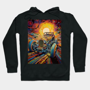 Psychedelic Hot Rod Hoodie